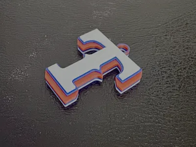 Texas Rangers Keychain