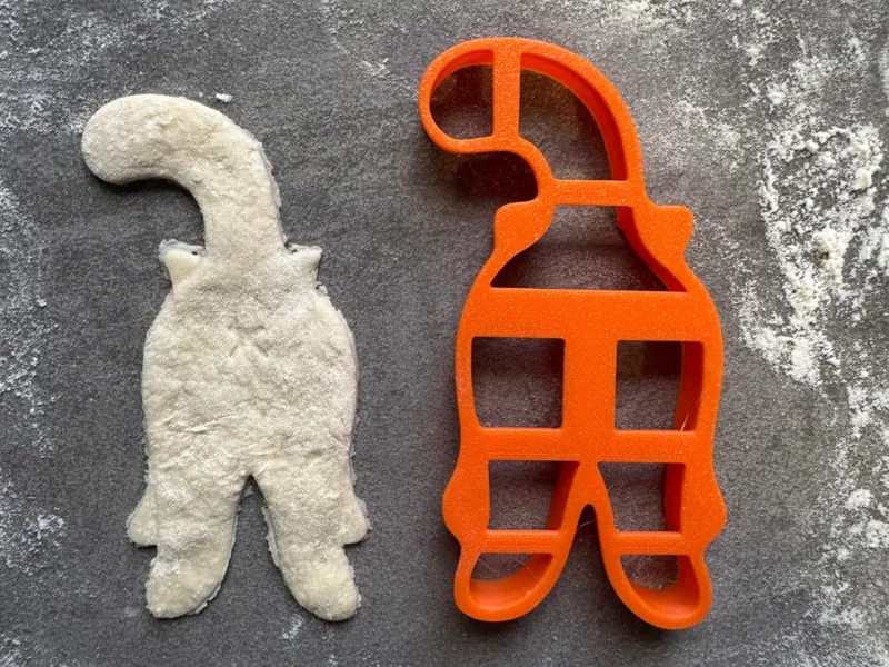 Cat Cookie Cutter for Christmas