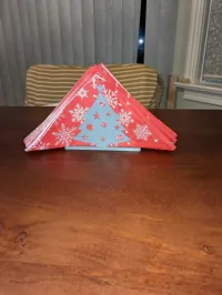 Porte-serviettes sapin de Noël — photo 1