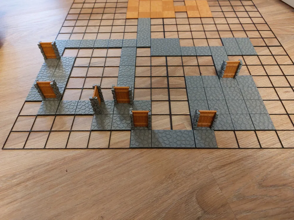 The best Modular Dungeon System ever?? - Free 3D Print Model - MakerWorld