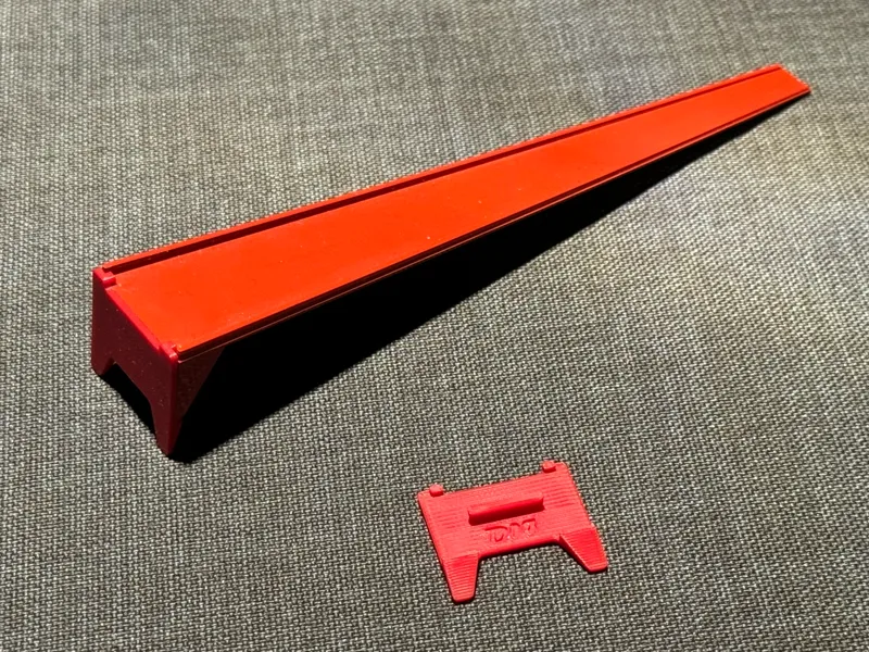 Rerailer adapter for Maerklin Rerailer 8974 to use with Rokuhan tracks (Z gauge / Spur Z)