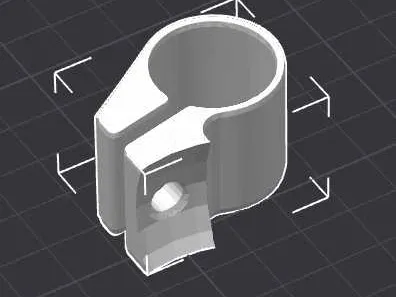 Lenkerklemme 22mm für Bosch Kiox Upgrade