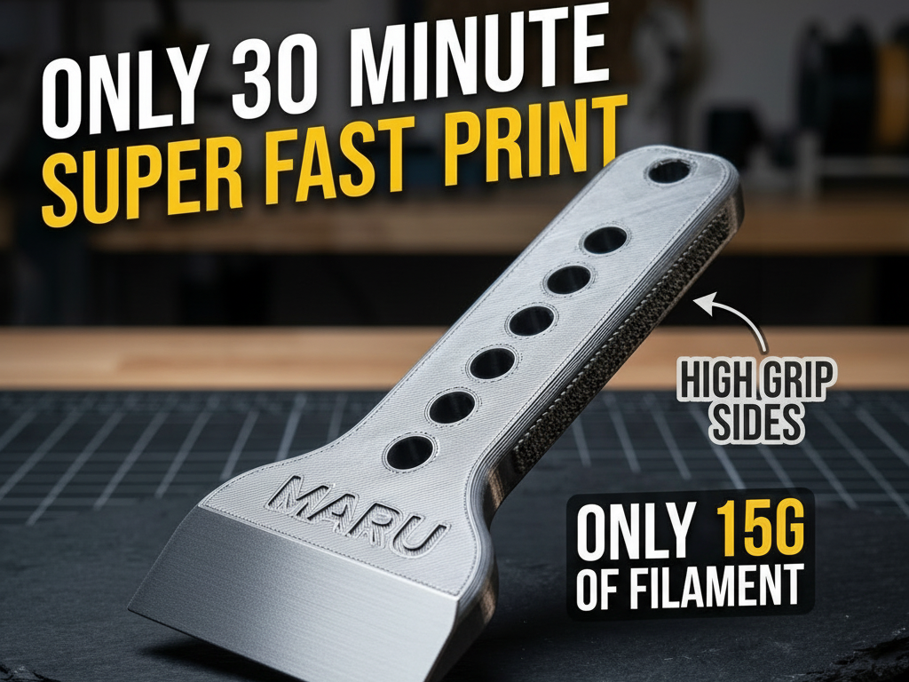 ONLY 15G! One Scraper You’ll Ever Need to Print.