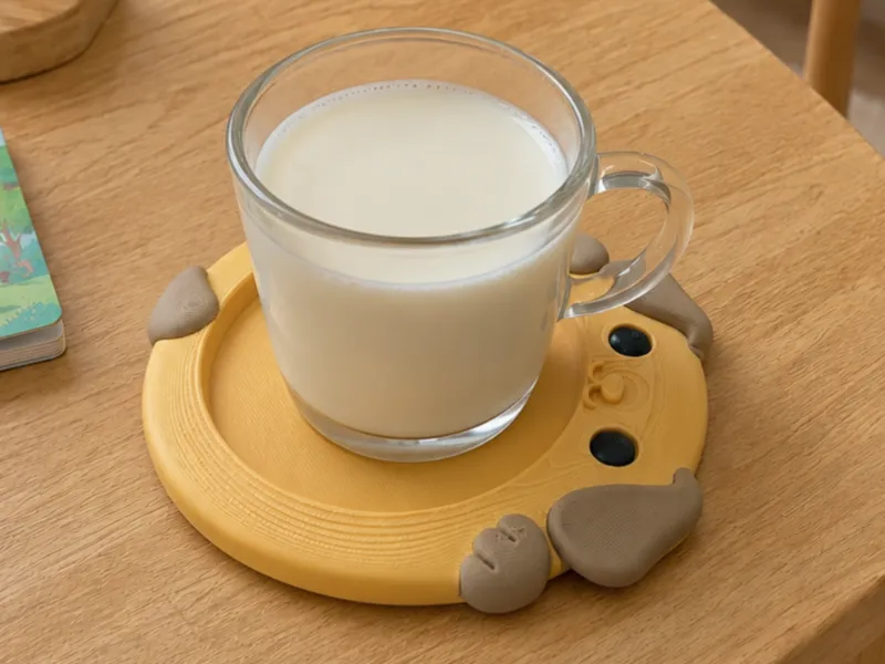 Cute Dog Cup Coaster No Ams