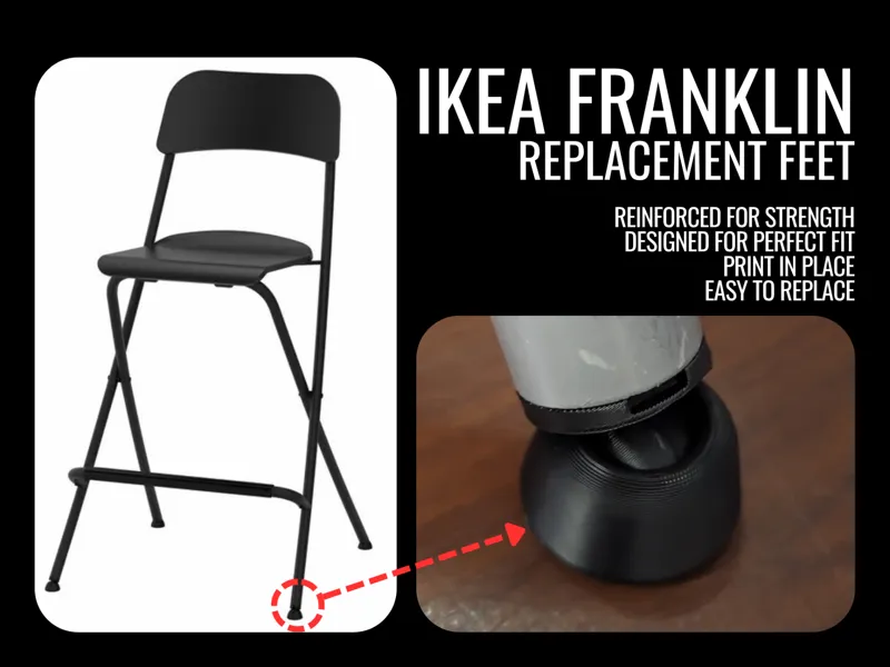 Ikea Franklin Feet Replacement 
