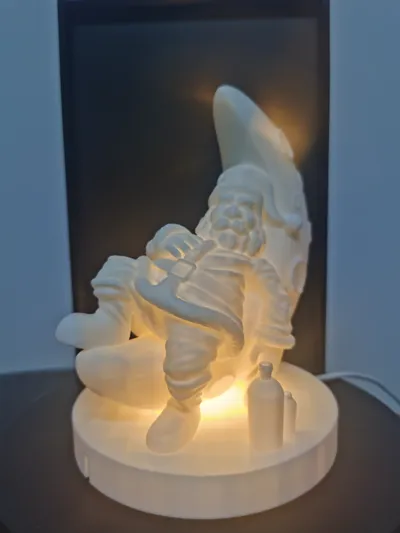 A Tipsy Santa Claus - LED Version