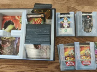 Hero Realms - insert for base and some addons