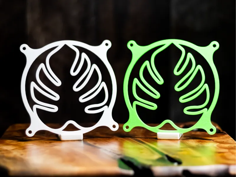 Monstera Leaf Fan Cover for 80mm 92mm 120mm 140mm 
