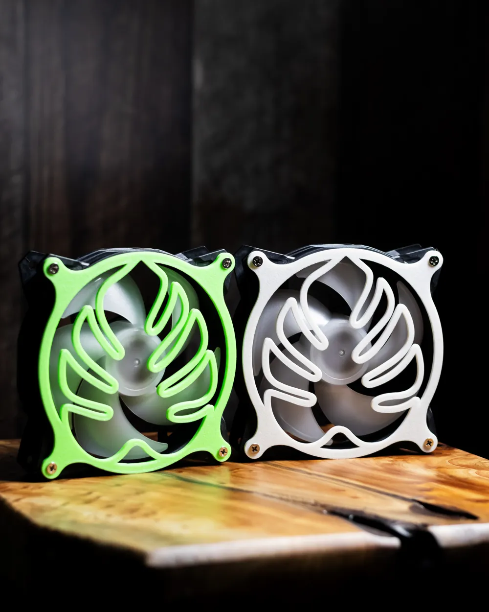 Monstera Fan Monstera Leaf Fan Cover for 80mm 92mm 120mm 140mm - Free 3D Print Model ...