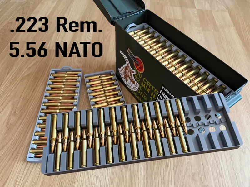 .223 Rem. / 5.56 Ammo Tray System (CIP-Version)