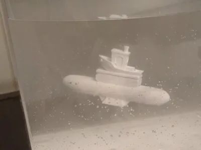 Benchy Rising & Diving Toy Sub