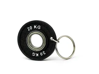 Spinner GYM weight keychain