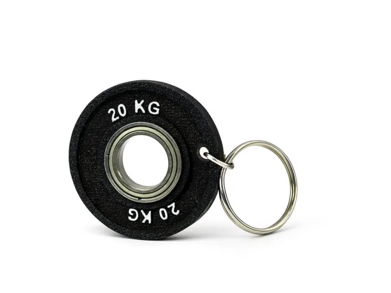 Spinner GYM weight keychain