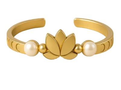 Mirrored Lotus Bracelet
