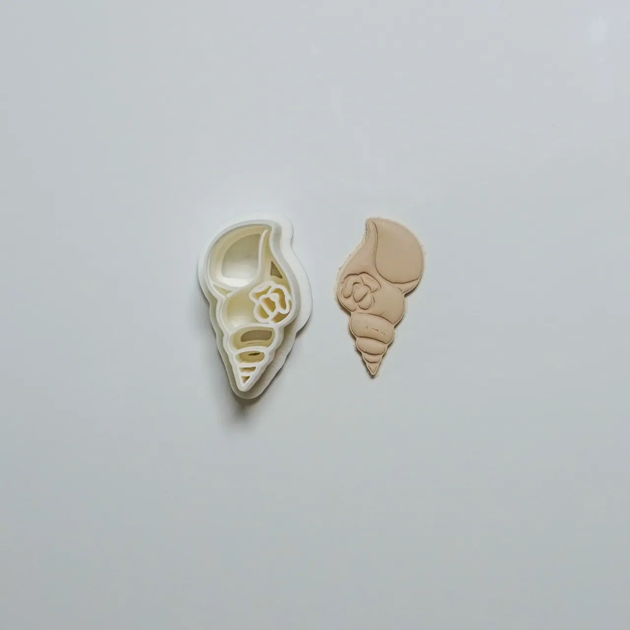 Long Shell Polymer Clay Cutter Earrings Necklaces view 2