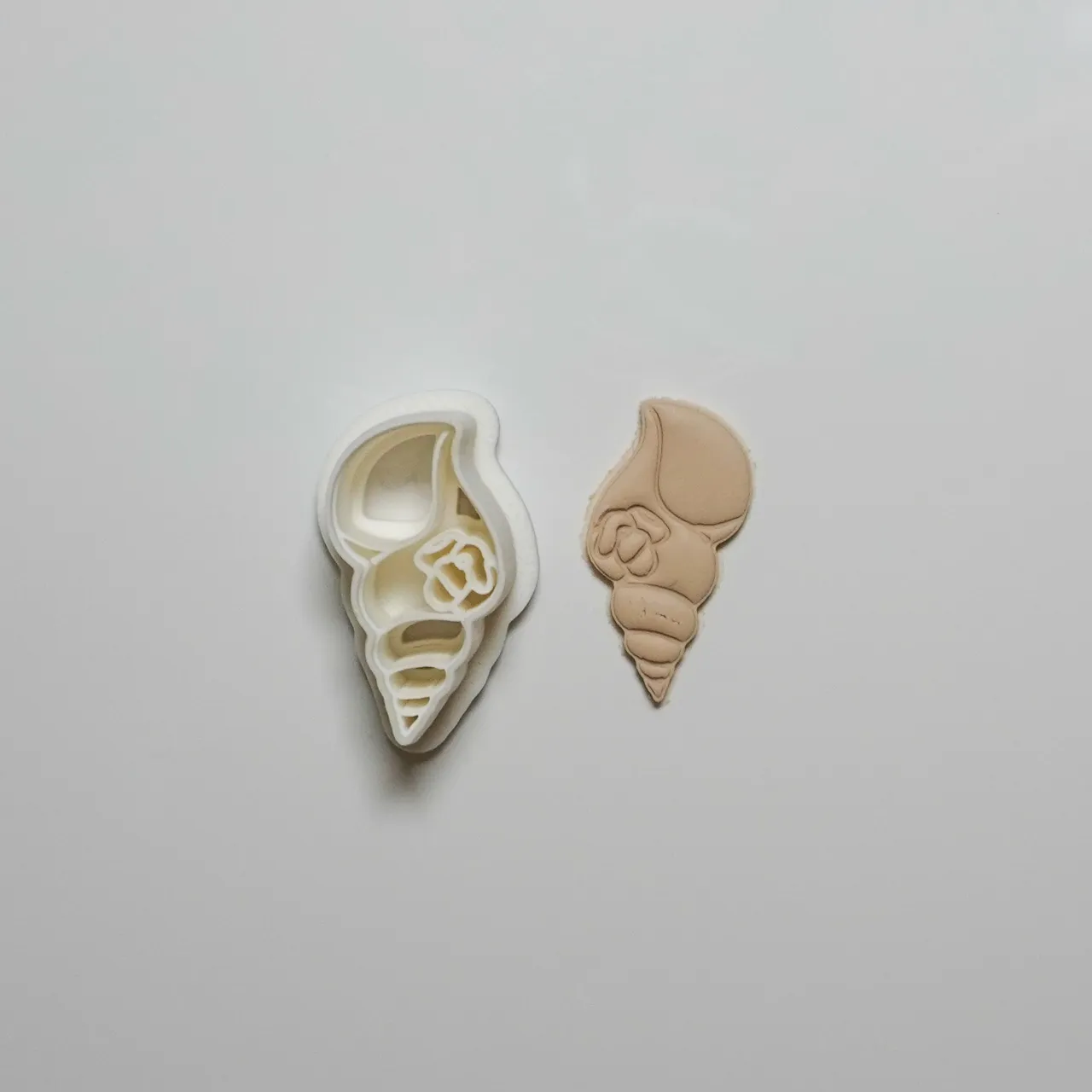 Long Shell Polymer Clay Cutter Earrings Necklaces view 3