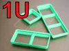 1U Versions (1x1 to 2x4)