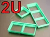 2U Versions (1x1 to 2x4)