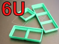 6U Versions (1x1 to 2x4)