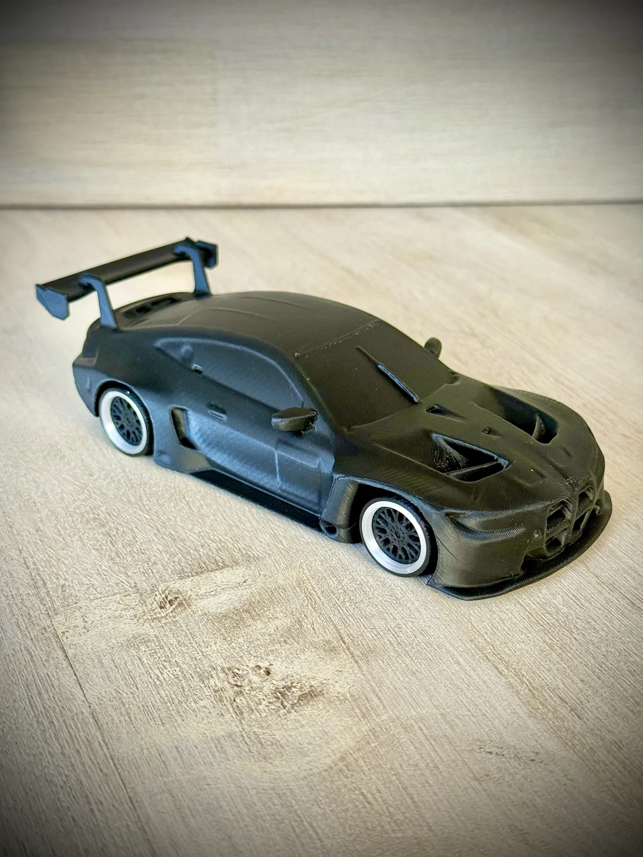 BMW M4 GT3 EVO DTM Race Car Model! view 3