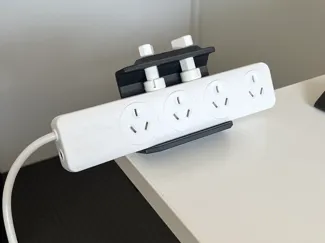 Table Mount Powerboard / Power Strip Holder