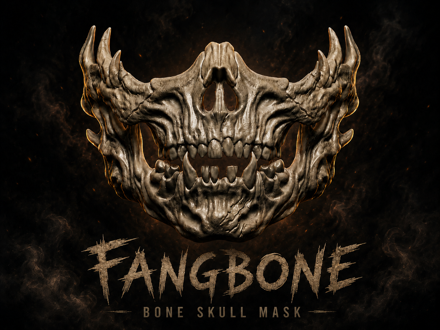 Fangbone Skull Mask