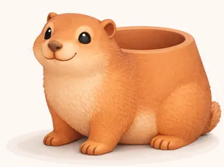 Prairie Dog Planter