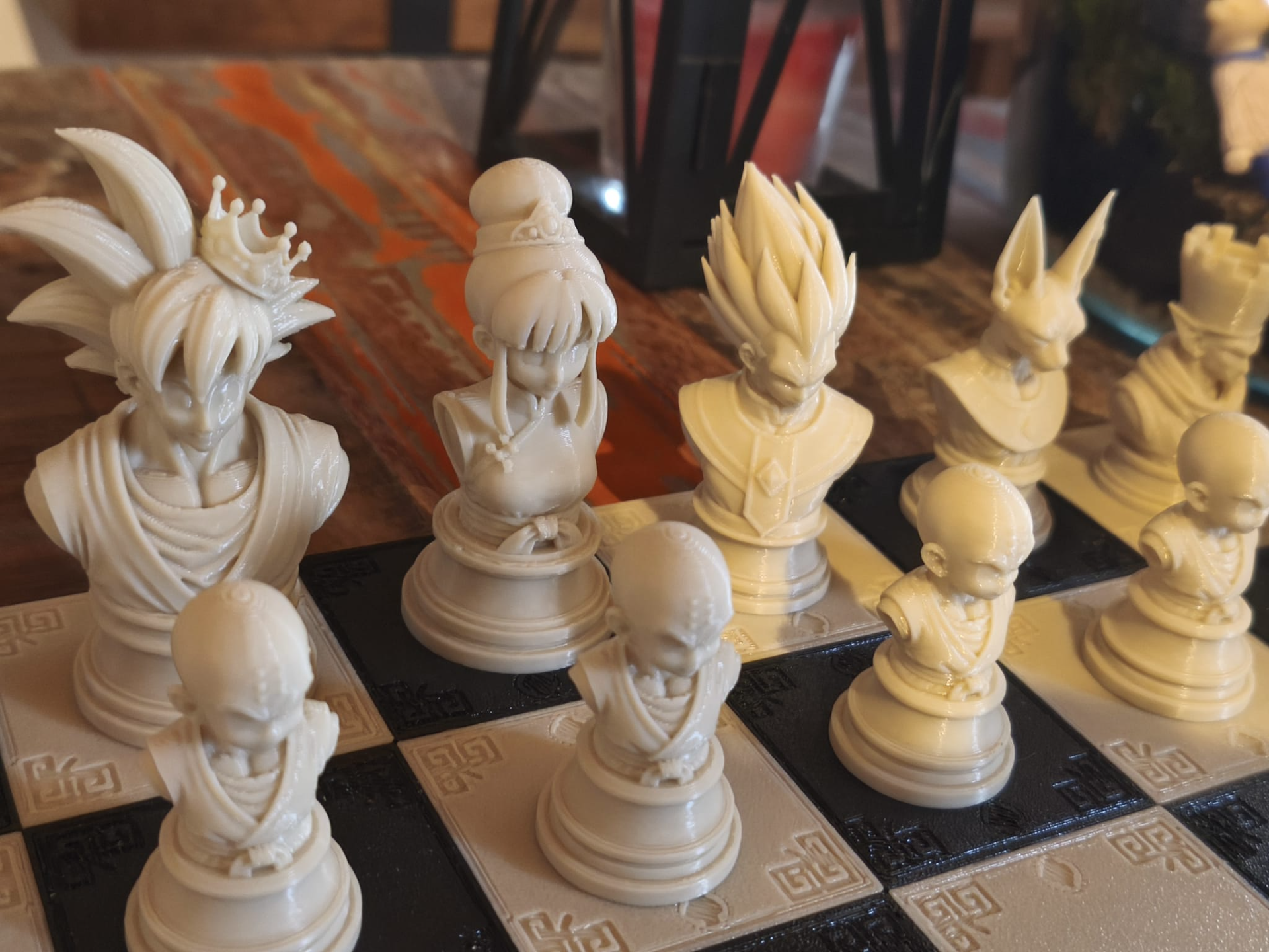 DB Heroes Chess Pieces