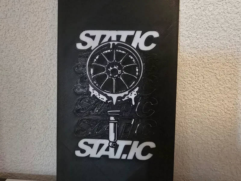 2D line Static car