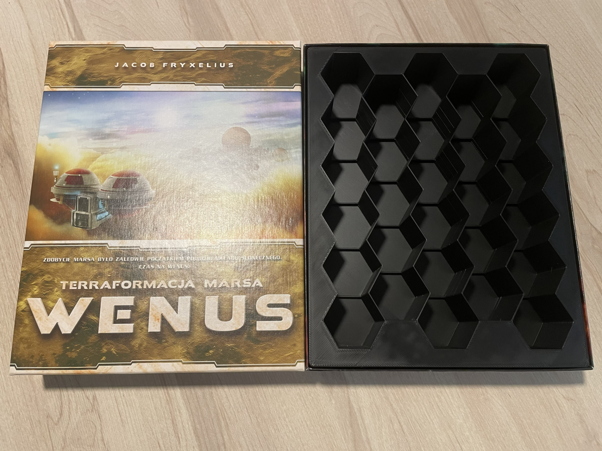 Terraforming Mars expansion box insert organizer