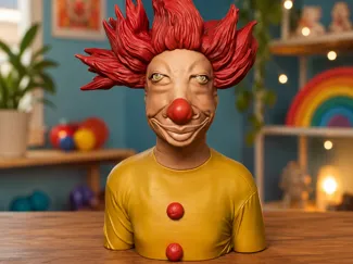Hässlicher clown