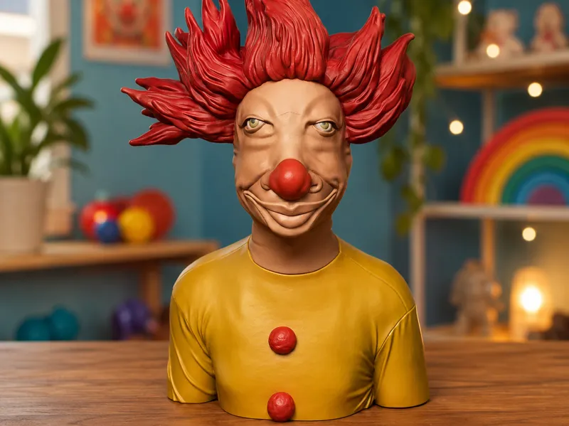 Hässlicher clown