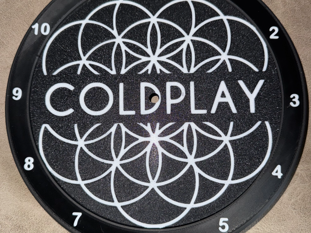 coldplay clock