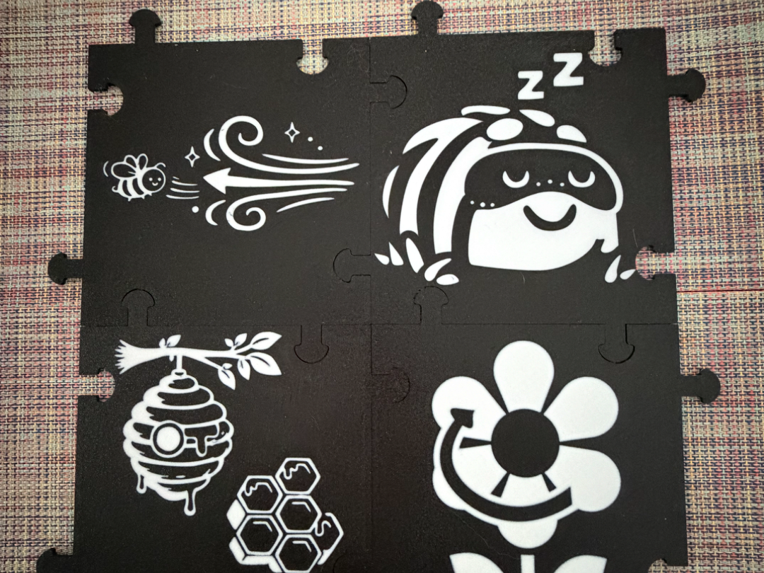 Bee-Bot route expansion tiles – actions & effects