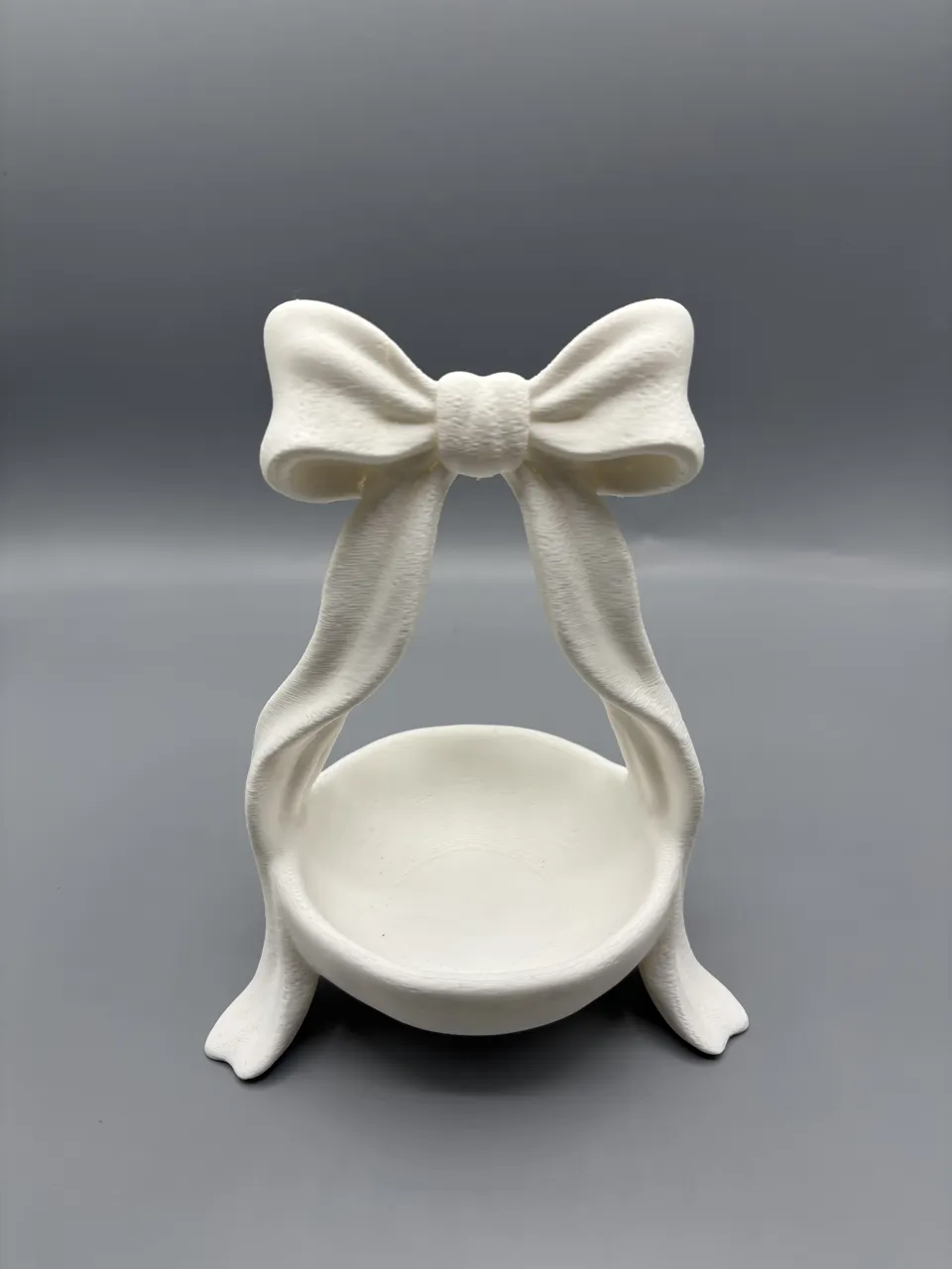 Coquette Bow Catchall Dish Cute Jewelry & Key Tray view 3