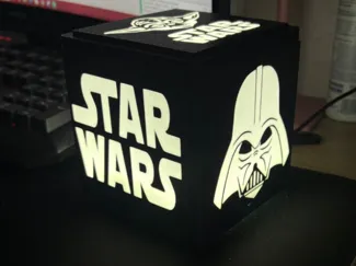 Cubo luminoso Star Wars