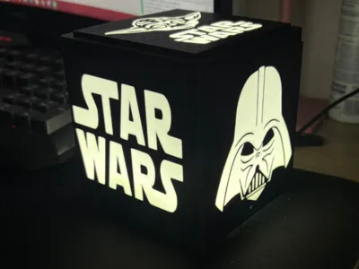 Cubo luminoso Star Wars