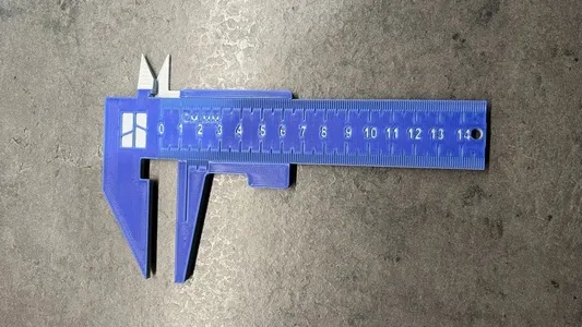 Vernier Caliper Ruler - Two Lengths by 3D Print Masters Hub - MakerWorld