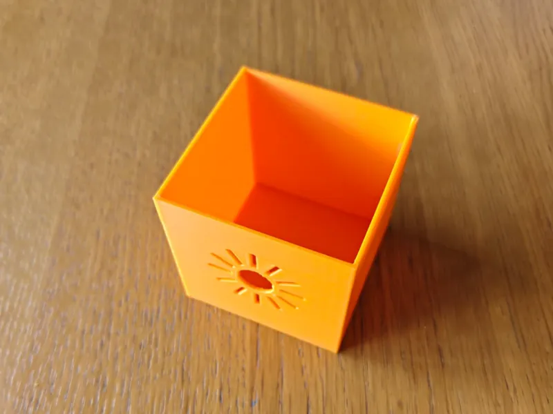 Porta canetas sol