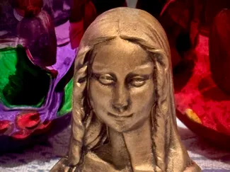 Mona Lisa in 3d