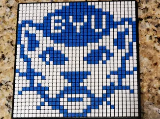 BYU Cougars, Sailor Coug 32x32 pixel puzzle