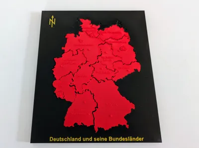 Germany and its federal states - Puzzle