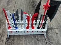 Râtelier d'armes miniatures pour figurine Dummy 13 — photo 4