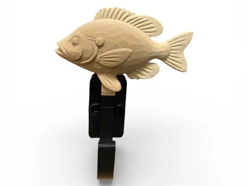 Fish Hook - Low Poly Bluegill Hanging Hook