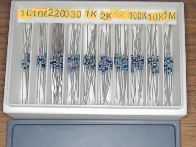Resistor Storage Box.
