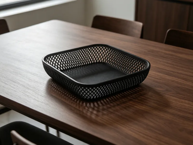 方形镂空果盘轻盈版（Square hollow fruit tray）