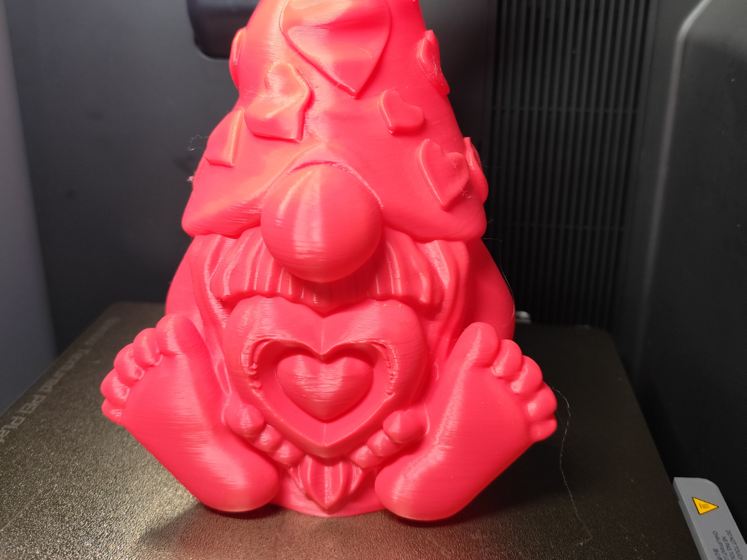 Valentine Gnome ( EASY PRiNT 0% INFILL )