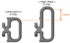3 C-Clips High-Rise version in PETG/ABS/ASA