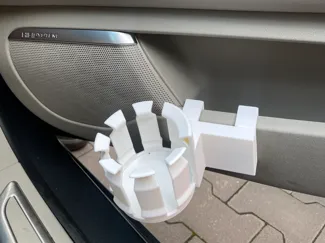 Car Door Cup Holder (Clip-On, No Seat Collision)