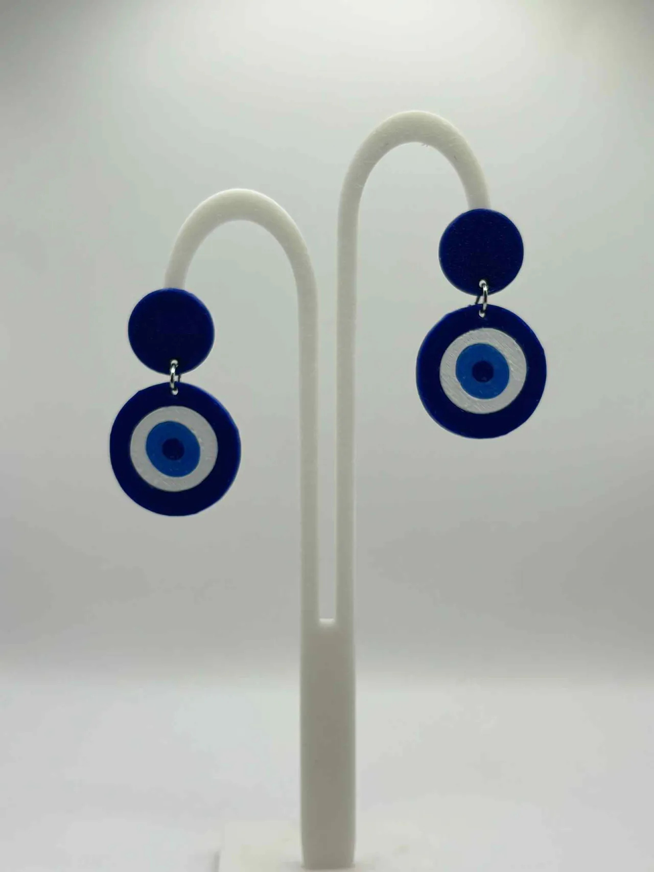 Devil eye earrings view 4
